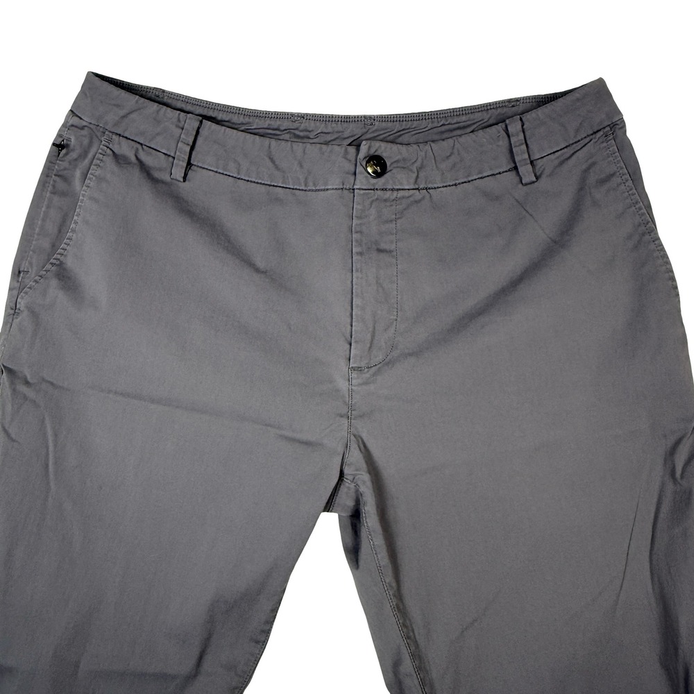 Birddogs Mens 36/32 For Your Boomstick Pants Gray Chino Performance Stretch - Picture 2 of 11